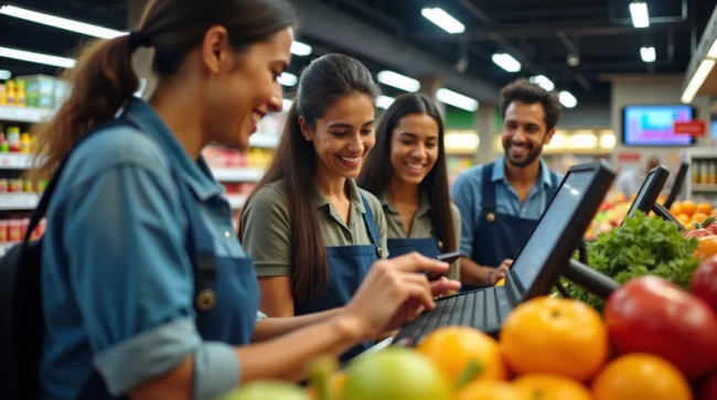 Software para cajas en almacenes y superficies comerciales