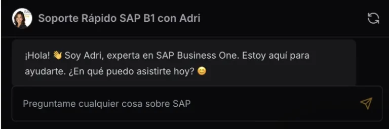 Adri, Experta en SAP Business One