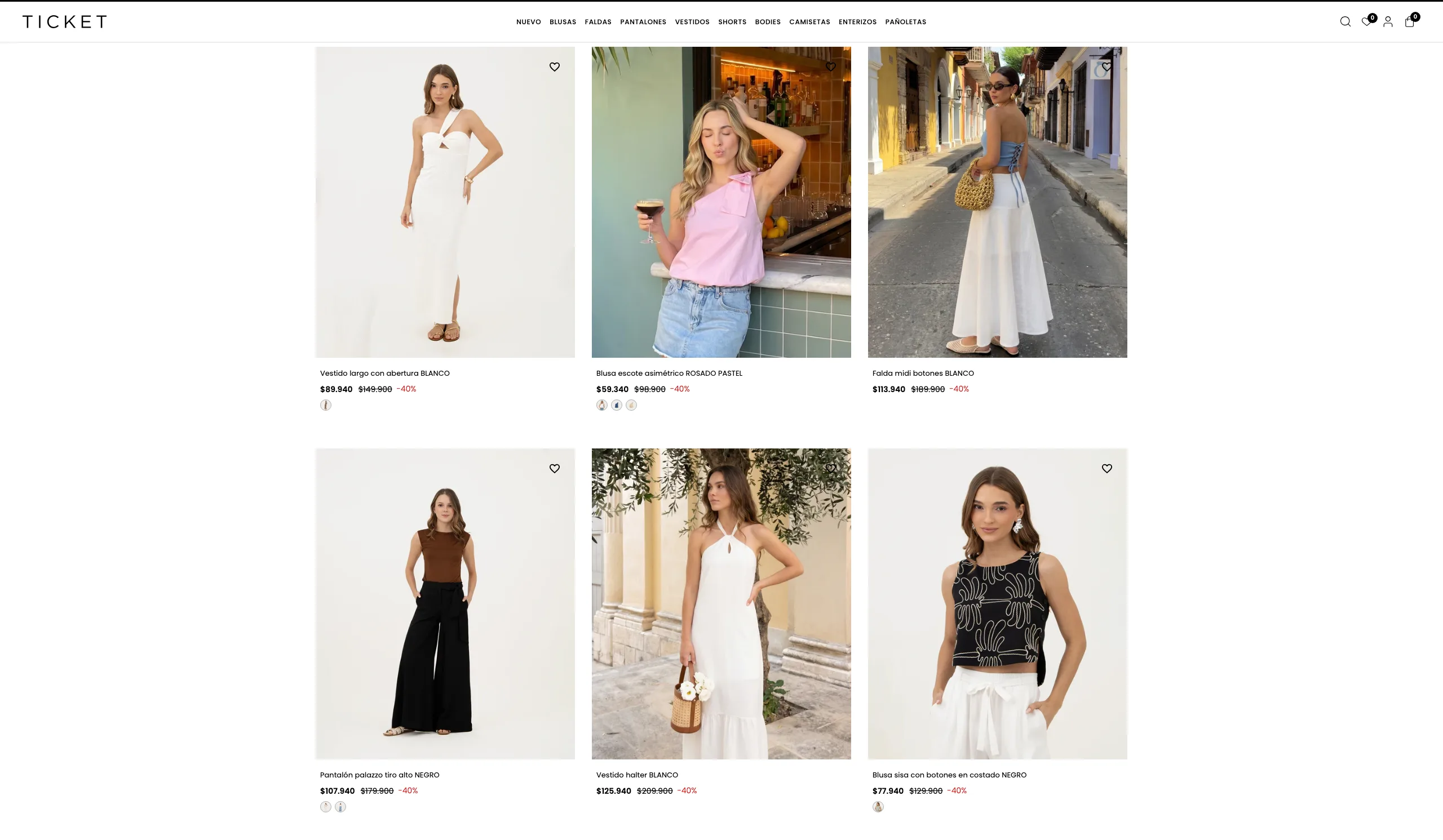 Tienda en línea de Ticket construida con Magento, integrada con SAP Business One